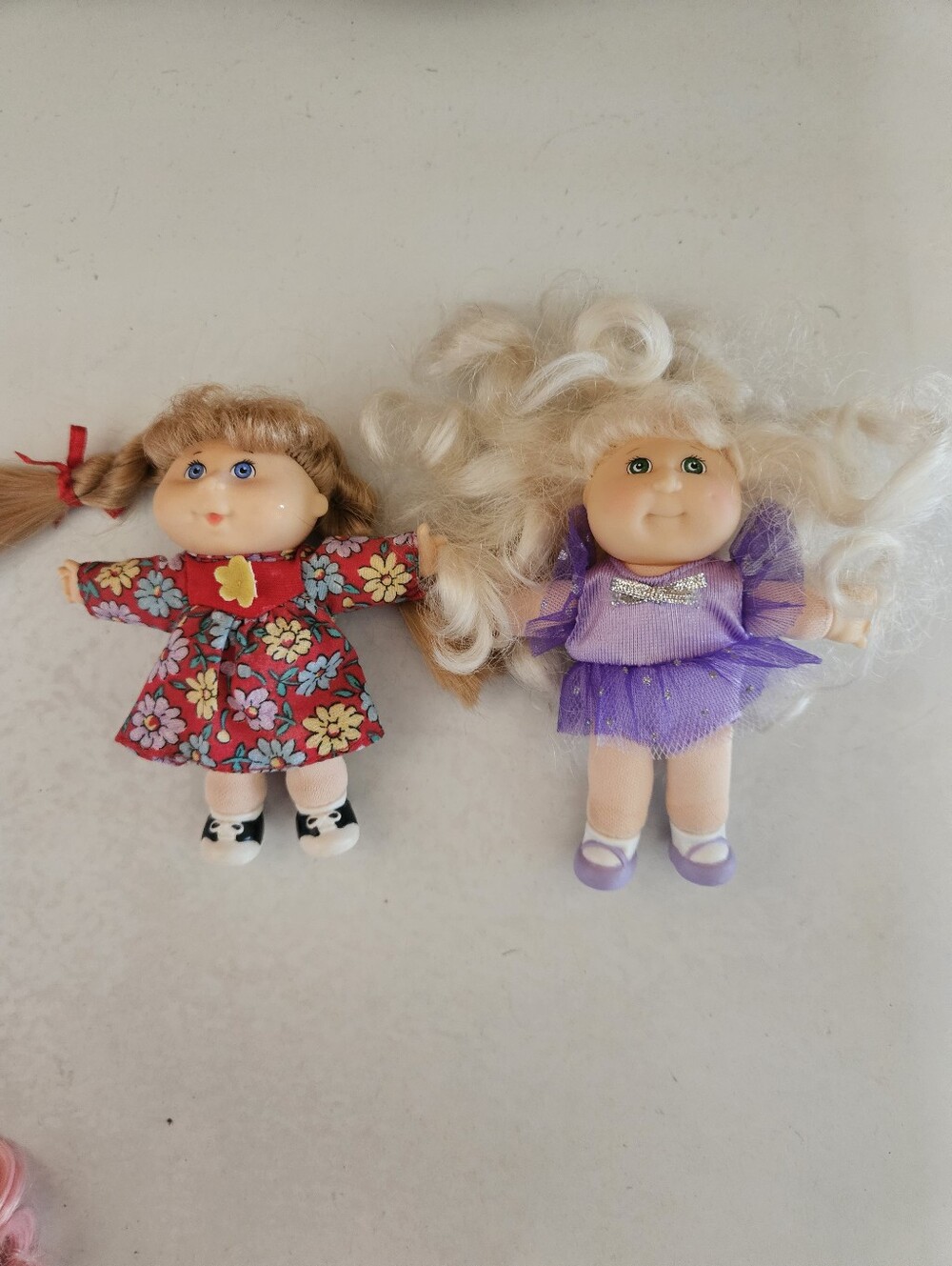 1998 Mini "Dress And Play" Cabbage Patch Dolls